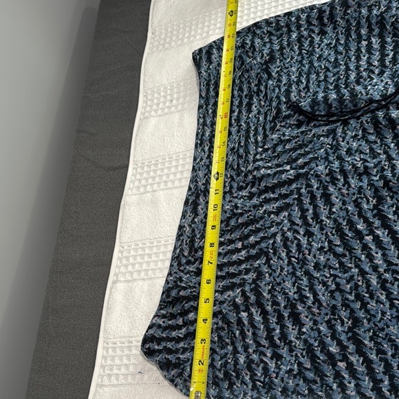 Sag Harbor Black and White Ruffled Cocktail Skirt - Picture 4 of 7